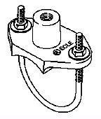 Horizontal Air Terminal Mount