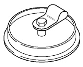 Ballast Pan Cable Fastener