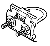  Bolt Ground Rod Clamp